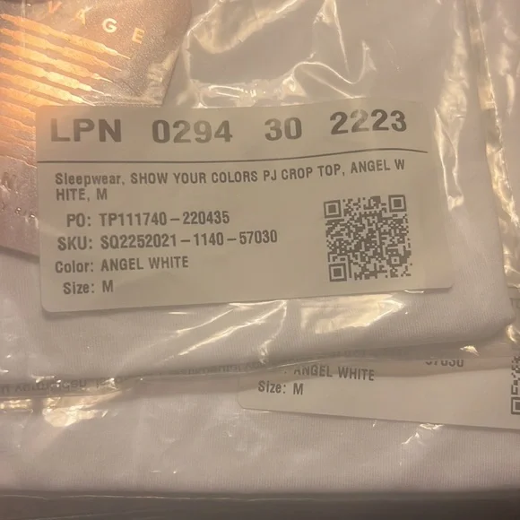 SAVAGE X FENTY #Pride Cropped Tank Top - (first photo nfs) Sleep Wear - Picture 4 of 5